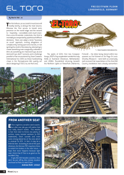 EL TORO - Great Coasters International, Inc.