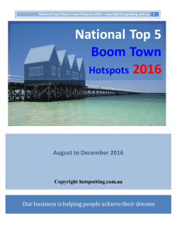 National Top 5 Boom Town