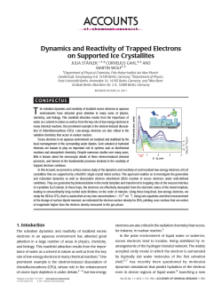 Dynamics and Reactivity of Trapped Electrons on Supported Ice