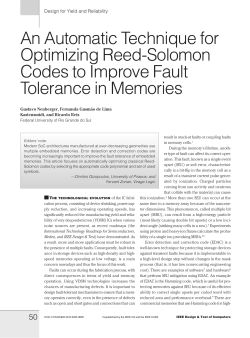 An Automatic Technique for Optimizing Reed-Solomon