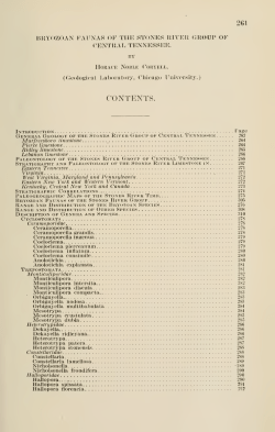 Proceedings of the Indiana Academy of Science