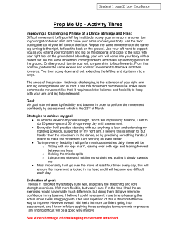 Prep Me Up - Activity Three