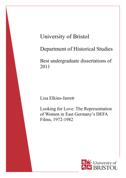 Looking for love - University of Bristol