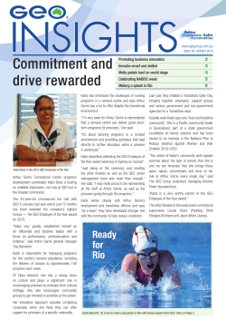 this Issue - The GEO Group Australia