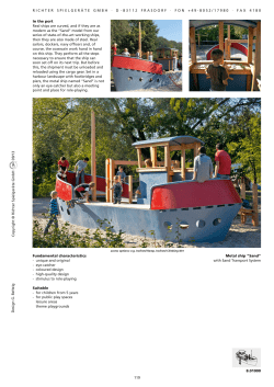 Metal ship - Architectural Playground Equipment