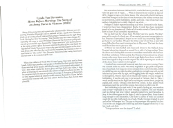 Lynda Van Devanter, Home Before Morning: The Story of an Army