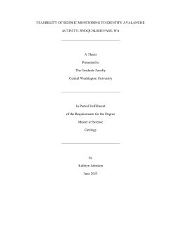 Full Thesis - Central Washington University Geological Sciences