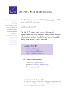 The U.S. Scientific and Technical Workforce: Improving Data for