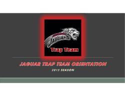 2015 ACHS Trap Club Orientation slideshow