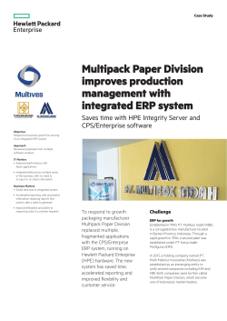 CPS/Enterprise ERP system | IT case study | PT Multi Makmur
