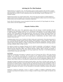 Pre-Med - Pacific University