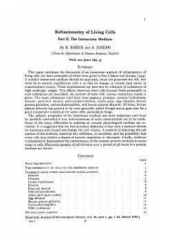 Refractometry of Living Cells