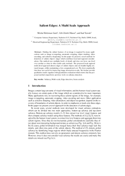 Salient Edges: A Multi Scale Approach - Lihi Zelnik