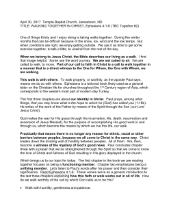 PDF - Temple Baptist Church &ndash; Jamestown, ND