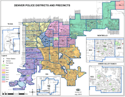 e denver police districts and precincts