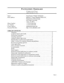 panteleimon ekkekakis - Iowa State University