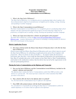 FAQs - Illinois State Board of Education