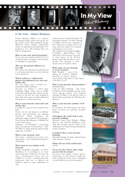 Robert Blakley - Robert Bleakney Architects