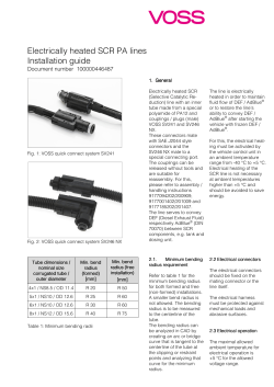 Electrically heated SCR PA lines