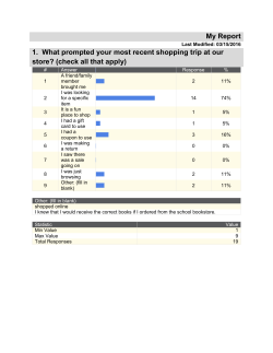 Spring 2016 - Belmont Bookstore