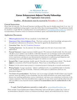 Apply Now - Woodrow Wilson National Fellowship Foundation