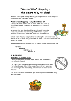 Smart shopping guide - City of Canterbury Bankstown