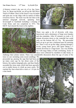 13 June by Keith Pyle A blustery winter`s day saw six of us, Ian, Irene