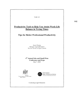 Productivity Tools to Help You Attain Work