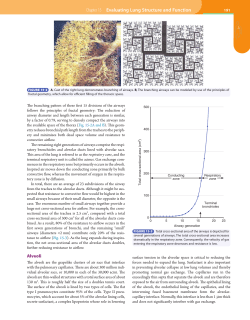 Chapter 15 Evaluating Lung Structure and Function