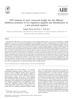 ATP synthase of yeast: structural insight into the different inhibitory
