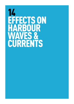 Appendix 14 Effects on Harbour Waves and Currents
