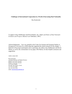 Most states do not, in principle, endorse dual nationality and some