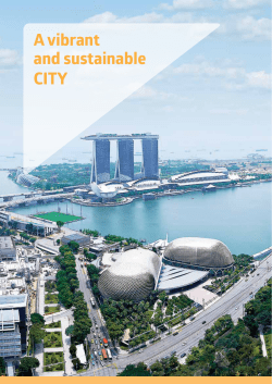 A vibrant and sustainable CItY - Ministry of the Environment and