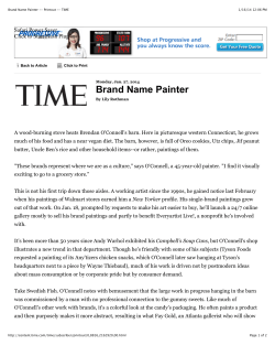 Brand Name Painter -- Printout -- TIME