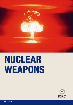 nuclear weapons