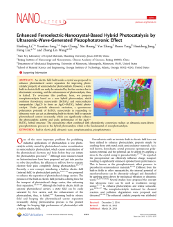 PDF - ACS Publications - American Chemical Society