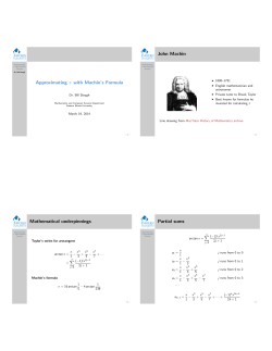 Beamer example slides in 4-up format