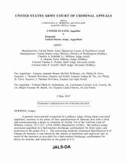 The Decision redact - Court-Martial Trial Practice Blog