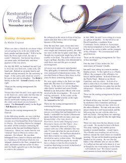 Seating Arrangements