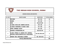Bus Routes - Indian High School