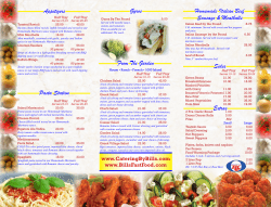 Appetizers Pasta Station Gyros Homemade Italian Beef