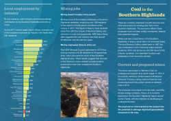 Factsheet_Coal in the Southern Highlands