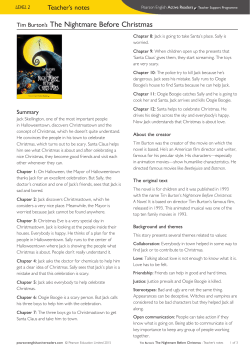 Tim Burton`s The Nightmare Before Christmas