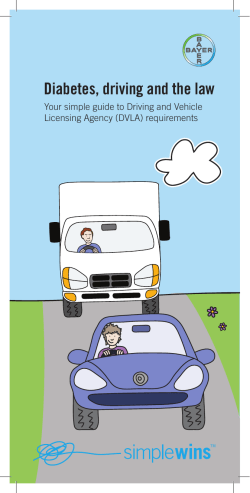Diabetes, driving and the law