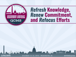 MICC - Transforming - National Contract Management Association