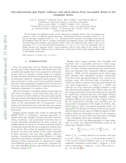 One-dimensional spin liquid, collinear, and spiral phases from