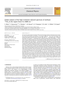 Global analysis of the high resolution infrared spectrum of methane