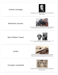 Print &rsaquo; American History EOC Review Ch 3 (Industrial Growth) | Quizlet