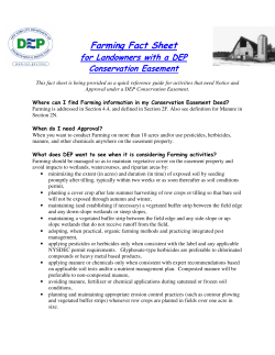 Farm ing Fact Sheet - Catskills FarmLink