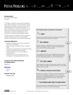 poster problems poster problems